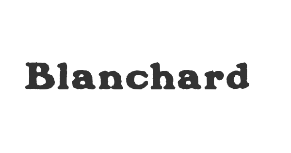 Blanchard Inland font thumb